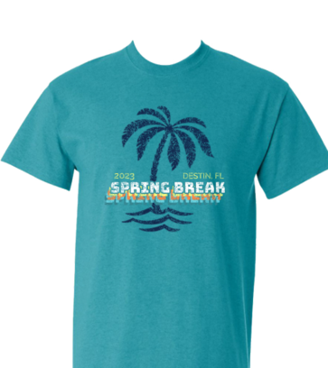 Spring Break Repeat design idea